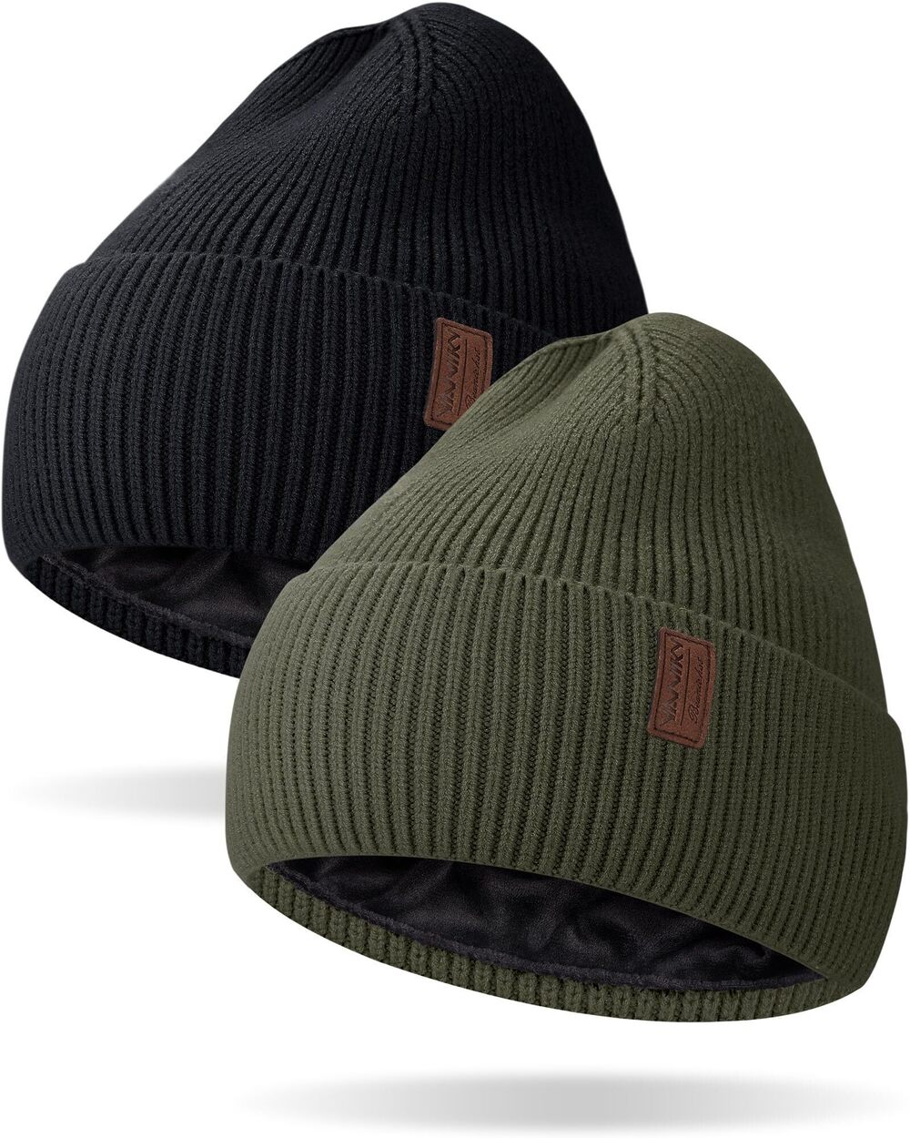 6345 Winter Beanie Fleece Lined Beanies Hats Soft Warm Winter Hat Thick